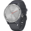 rolo garmin vivomove 3s silver with granite blue silicone photo