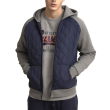 mpoyfan russell athletic quilt hooded bomber jacket gkri melanze photo