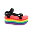 sandali teva flatform universal rainbow mayro photo