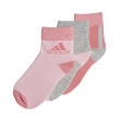 kaltses adidas performance ankle socks 3 pairs roz gkri somon photo