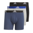 mpoxeraki adidas performance logo boxer briefs 3 pack mayro gkri mple photo