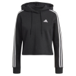 foyter adidas performance 3 stripes cropped hoodie mayro photo