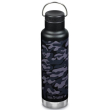 pagoyri klean kanteen insulated classic with loop cap black camo mayro 592 ml photo