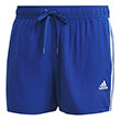 magio adidas performance classic 3 stripes swim shorts mple roya photo