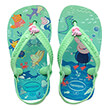 sandali havaianas baby peppa pig prasino photo