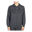 zaketa russell athletic sporting goods zip through hoody anthraki photo