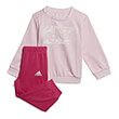 set adidas performance essentials logo sweatshirt and pants roz 98 cm photo
