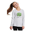 mployza bodytalk ls t shirt gkri anoikto melanze photo