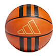 mpala adidas performance 3 stripes rubber mini basketball portokali 3 photo