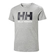 mployza helly hansen jr logo t shirt gkri melanze photo