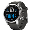 rolo garmin fenix 7s silver with graphite photo