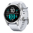 rolo garmin fenix 7s silver with whitestone photo