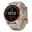 rolo garmin fenix 7s solar rose gold with light sand photo