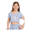 mployza bodytalk cropped t shirt lila photo