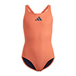 magio adidas performance solid small logo swimsuit portokali photo