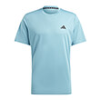 mployza adidas performance train essentials tee siel photo