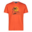 mployza cmp tropical print t shirt portokali 56 photo