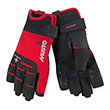 gantia musto performance short finger gloves kokkina mayra photo