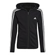 zaketa adidas performance essentials 3 stripes full zip hoodie mayri 152 cm photo