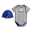 set adidas performance essentials big logo bodysuit and beanie gift set gkri photo