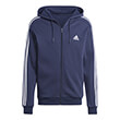 zaketa adidas performance essentials fleece 3 stripes full zip hoodie mple skoyro photo