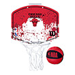 mpasketaki wilson nba team mini hoop chicago bulls kokkino photo