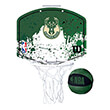 mpasketaki wilson nba team mini hoop milwaukee bucks prasino photo