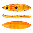 monothesio kano kayak sck conger portokali kitrino 295 cm photo