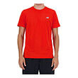 mployza new balance sport essentials t shirt kokkini l photo