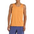 fanelaki new balance run singlet portokali photo
