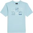 mployza o neill graphic t shirt morning glory galazia 116 cm photo