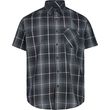poykamiso cmp short sleeve checked shirt anthraki photo
