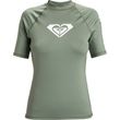 antiliaki mployza roxy whole hearted short sleeve rash vest prasini l photo