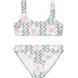 magio bikini set roxy party waves prasino roz photo