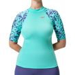 antiliaki mployza speedo printed short sleeve rash top tirkoyaz xl photo