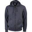 zaketa russell athletic zip through hoody anthraki xxxl photo