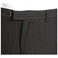 perry ellis panteloni mayro me leptes kokkines riges 36 34 extra photo 3
