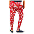 panteloni wesc floral printed kokkino s extra photo 1