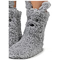 kaltsopantofles cozy sole furry animal grey gkri one size extra photo 1