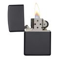 anaptiras benzinis zippo 218 002801 classic matte mayro extra photo 2