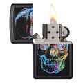 anapthras benzinis zippo colorful skull extra photo 1 anapthras benzinis zippo colorful skull extra photo 1