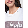 t shirt replay w3940r00022660 leyko extra photo 2