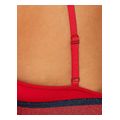 soytien tommy hilfiger colour blocked metallic triangle uw0uw01841 611 kokkino extra photo 3
