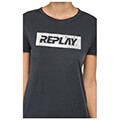 t shirt replay hologram effect print w3310a00022834g anthraki extra photo 2