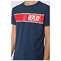 t shirt replay with replay print m3004 0002660 mple extra photo 2