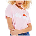 crop top ellesse alberta sgs04484 anoixto roz extra photo 2