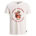 t shirt jack jones jorstarmas xmas 12180481 leyko m extra photo 3