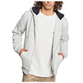 hoodie me fermoyar quiksilver keller sherpa eqyft04183 anoixto gkri melanze extra photo 2