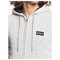 hoodie me fermoyar quiksilver keller sherpa eqyft04183 anoixto gkri melanze extra photo 3