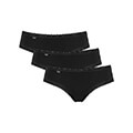 slipaki sloggi 24 7 cotton lace hipster mayro 3tmx extra photo 2